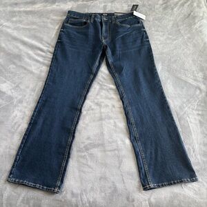 Buffalo David Bitton Slim Bootcut King Jeans Dark‎ Wash Men’s 33x30